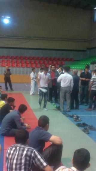 برگزاری مسابقات جودو نونهالان و نوجوانان در همدان 