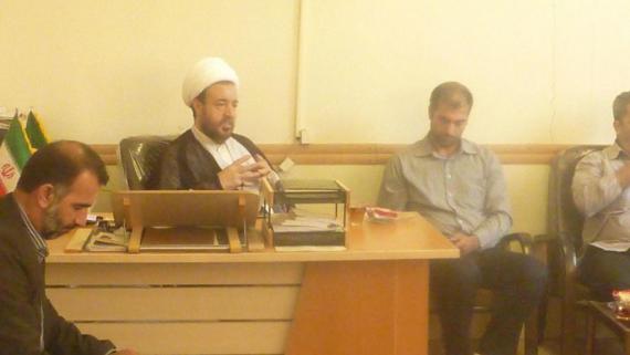  دیدار ورزشکارارن نخبه بهار با امام جمعه شهرستان  