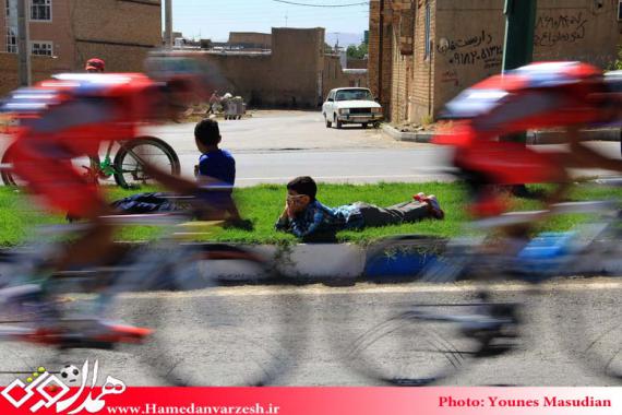 اولین مرحله لیگ دوچرخه سواری کشوری در همدان