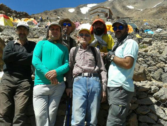 فتح قله های مرتفع کشور توسط کوهنوردان ملایری 