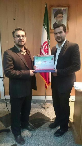 انتصاب  نماینده کمیته دفاع شخصی و قوه الرمی استان همدان به عنوان دبیر هیئت ورزش های رزمی شهرستان همدان  توسط دکتر محمد قدیمی 
