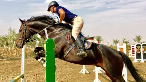 رقابتهای پرش با اسب هیات سوارکاری استان همدان از نگاه دوربین