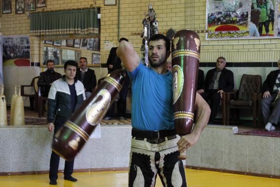 مسابقات باستانی قهرمانی استان همدان / گزارش تصویری 