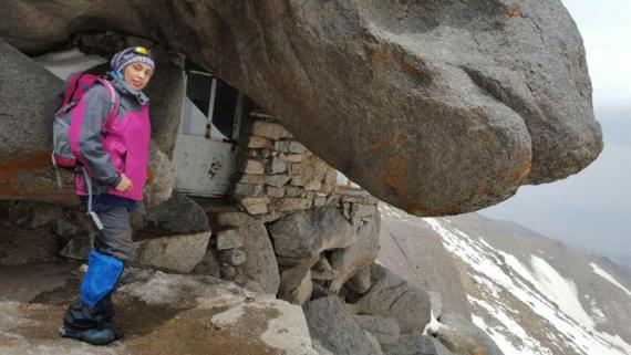 هیمالیا نوردی در کوهستان های الوند 