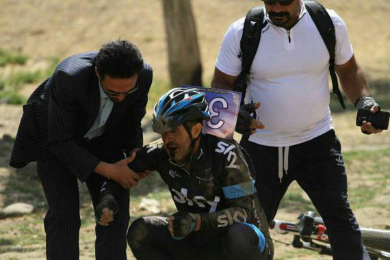 رکابزنی دوچرخه سواران کراس کانتری در همدان / تصاویر 