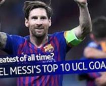 10 گل برتر مسی در لیگ قهرمانان اروپا