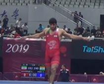 صعود قاطع کامران قاسم‌پور به فینال قهرمانی آسیا