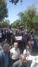 راهپیمایی مردم همدان در حمایت از ملت مظلوم یمن + تصاویر