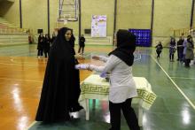 معرفی برترین‌های حرکات نمایشی بسکتبال دختران دانشگاه آزاد اسلامی  در همدان