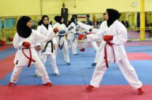 اعزام تیم کاراته بانوان همدان  به مسابقات انتخابی تیم ملی 