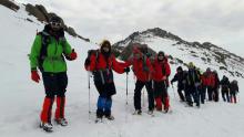 اجرای دومین برنامه زمستانه  هیئت کوهنوردی و صعود های ورزشی شهرستان نهاوند
