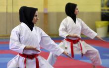 قهرمانی شهرداری همدان در کاراته بانوان غرب کشور