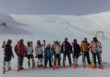 اسکی بازان همدانی  در راه مسابقات قهرمانی کشور 