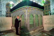 برگزاری جشن میلاد امام جواد(ع) در حرم فرزندشان در شهر قم برگزاری جشن میلاد امام جواد(ع) در حرم فرزندشان در شهر قم