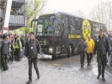 انفجار در نزدیکی اتوبوس تیم دورتموند/بارترا مجروح شد، احتمال لغو دیدار دورتموند - موناکو