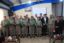 تجلیل از محیط بانان استان در شرکت بتون صنعت بریس