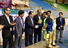 اختتامیه مسابقه فوتسال اولین جشنواره فرهنگی ورزشی سازمآن های مردم نهاد همدان 