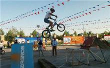 قهرمانی دوچرخه سوار همدانی در مسابقات تریال کشور 