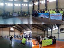 برگزاری مسابقات والیبال و طناب کشی در کبودراهنگ
