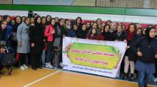 مسابقات انتخابی آمادگی جسمانی ویژه بانوان در شهرستان ملایر برگزار شد