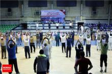 همایش بزرگ ورزش صبحگاهی به مناسبت دهه فجر در همدان برگزار می‌شود