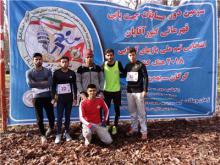 نائب قهرمانی همدان در مسابقات جهت یابی قهرمانی کشور 