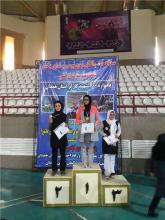 معرفی نفرات برتر مسابقات تیراندازی با کمان کارگران کشور در همدان 