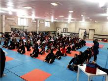 مسابقات کونگ فو انتخابی بانوان استان در همدان برگزار شد 
