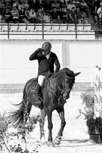کسب مقام سوم مسابقات پرش با اسب قهرمانی کشور بزرگسالان توسط سوارکار همدانی 