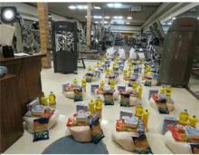توزیع 100 بسته حمایتی بین نیازمندان توسط ورزشکاران باشگاه نامجو 