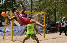 درگزین فاتح مسابقات هندبال ساحلی جام زنده رود شد 
