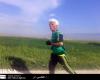 پیرمرد ۸۳ ساله ۱۴۱ کیلومتر دوید +عکس