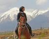 بانوی همدانی قهرمان مسابقات پرش با اسب 