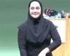 رقابت ساره جوانمردی در فینال تپانچه بادی 10 متر