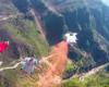 فیلم/ پرش با لباس بالدار در ارتفاعات چین 