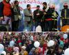 برگزاری همایش بزرگ کایت و بادبادک ها در همدان/  ابراز همدردی مردم با آتشنشانان