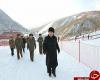 اقدام زشت رهبر کره شمالی در پیست اسکی! +تصاویر