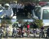 حضور موتورسواران در رزمایش موتور سواری نیروی انتظامی شهرستان ملایر